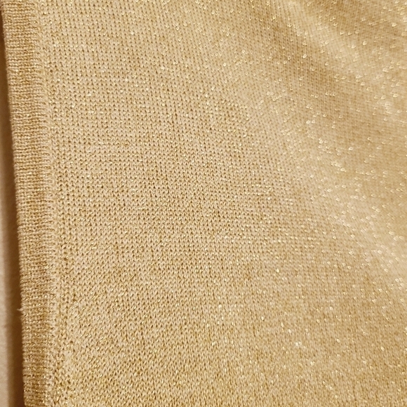 Choice | Vintage Silk Blend Beaded Sleeveless Mock Neck Sweater (Size Medium) - Picture 6 of 12